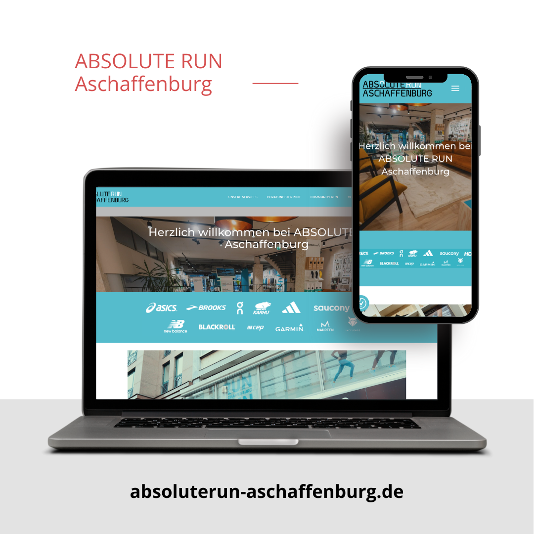 ABSOLUTE RUN Aschaffenburg Webprojekt