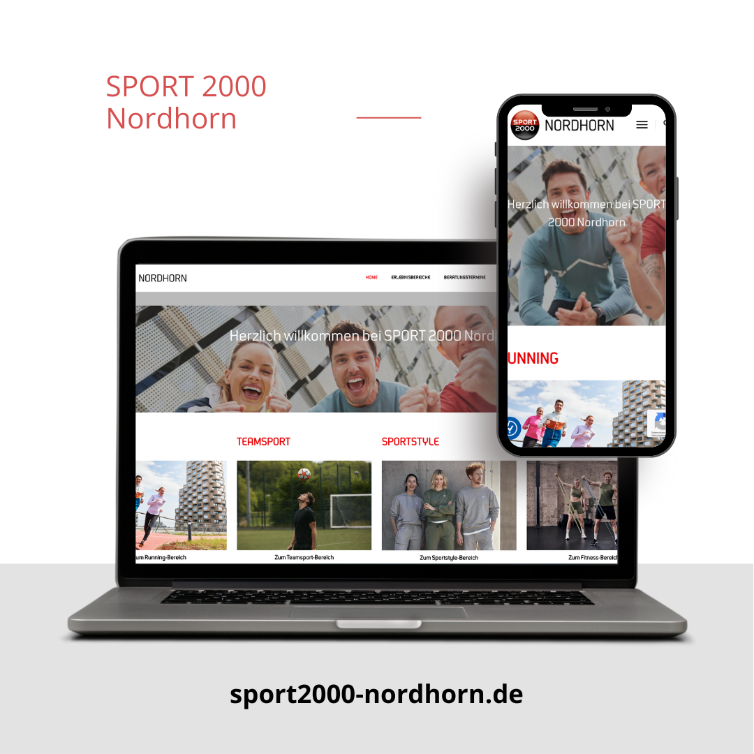 SPORT 2000 Nordhorn - WordPress Webprojekt