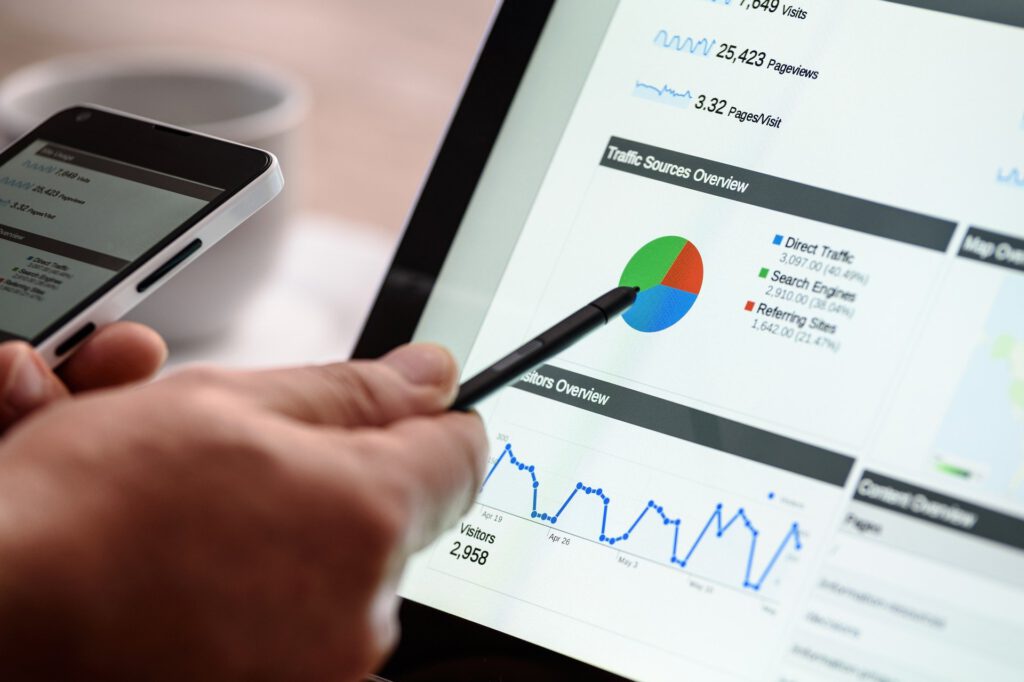 Webanalyse-as-a-Service Website Analyse Auswertung Symbolbild